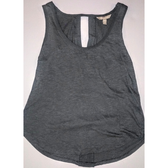3/$24! Banana Republic Split Back Slate Tank Top - Picture 1 of 5